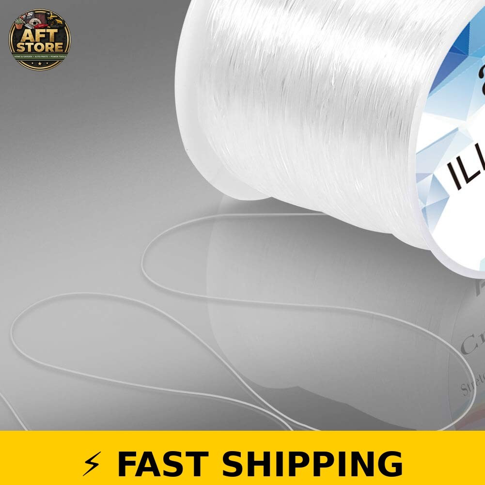Anezus 0.3mm Clear Monofilament Fishing Line 131 Yards Strong Cord