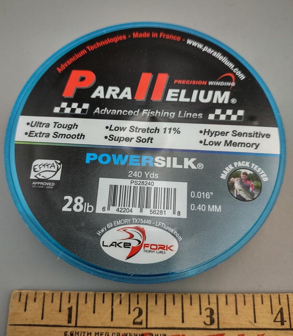 Parallelium 28Lb Power Silk Advanced Fishing Line Brand New