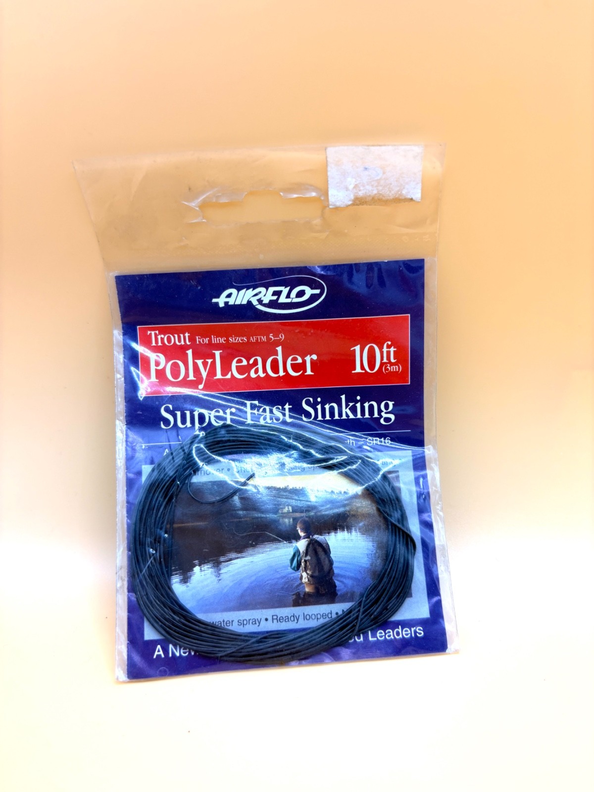 Airflo poly leader trout 10ft Super fast sinking