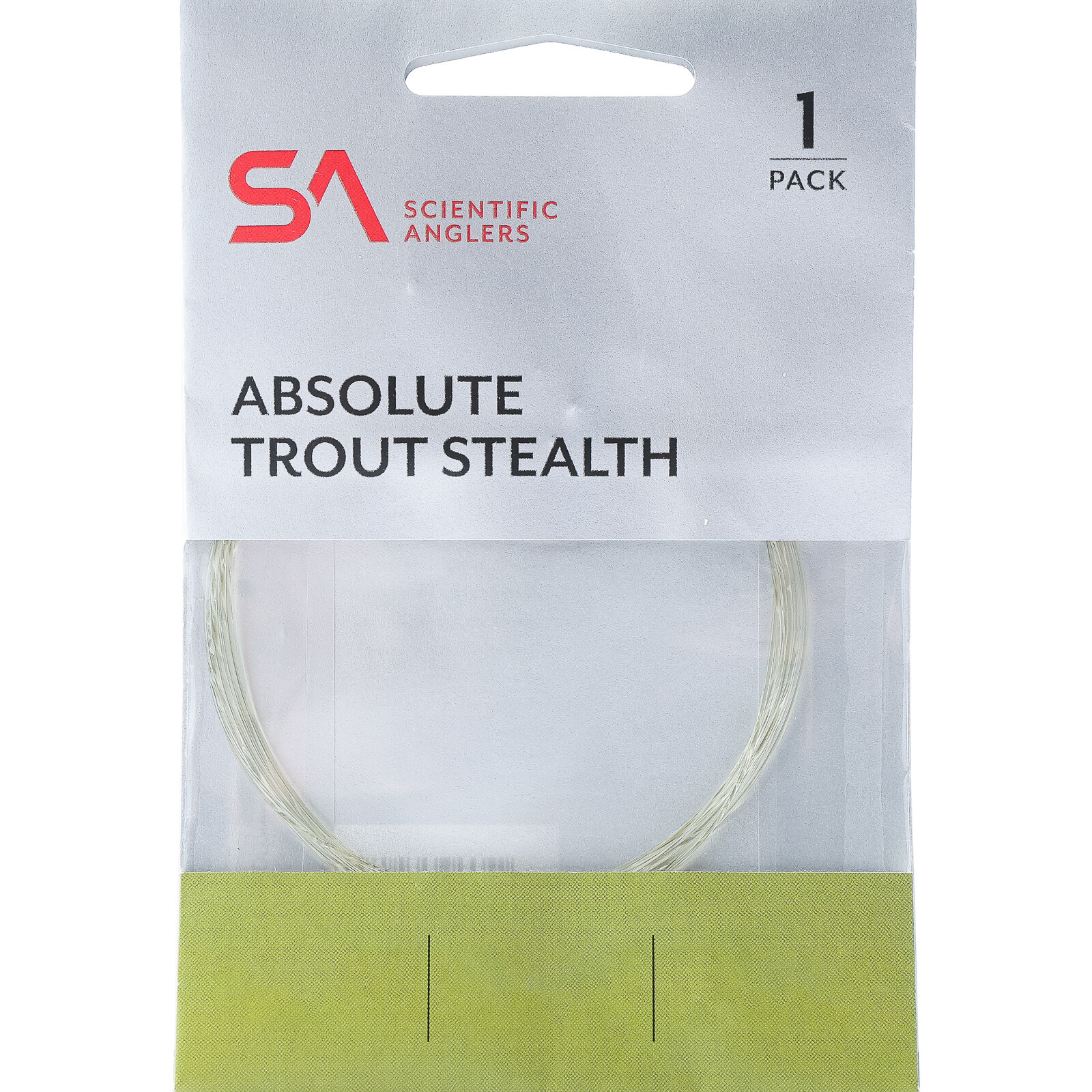 Scientific Anglers Absolute Trout Stealth 7.5 FT Leader – All Sizes