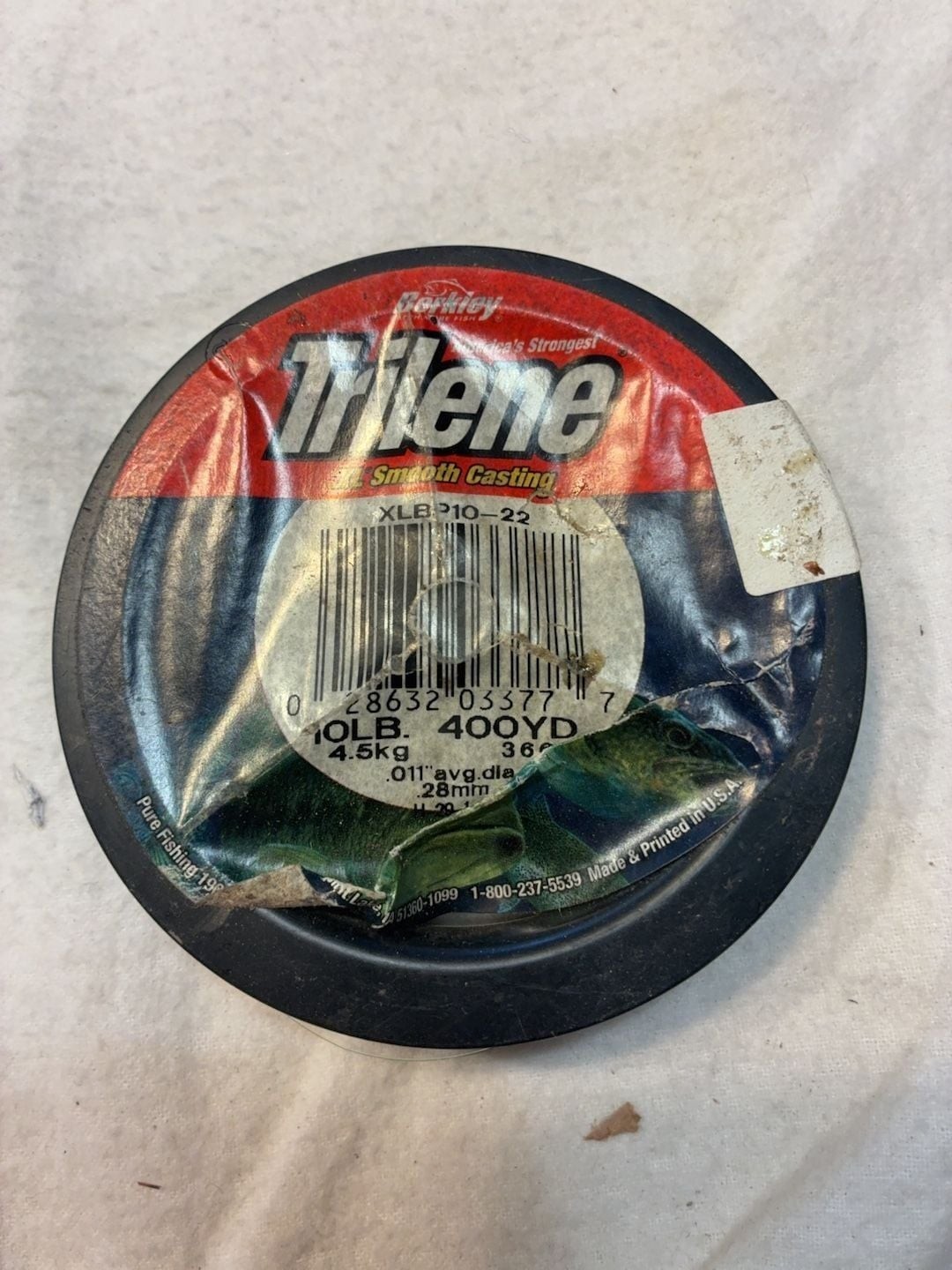 Berkley Trilene XL Smooth Casting 10LB 400YD Fishing Line