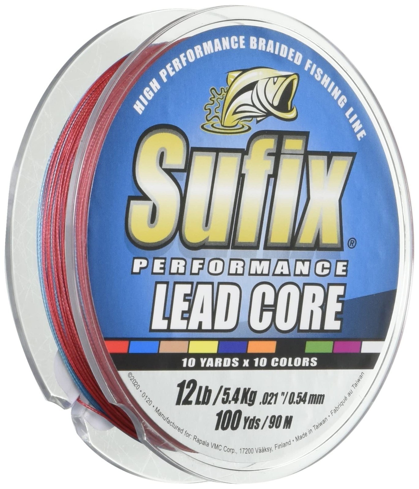 668-118MC Performance Lead Core Fishing Line, 18-Pound, 100-Yard Metered
