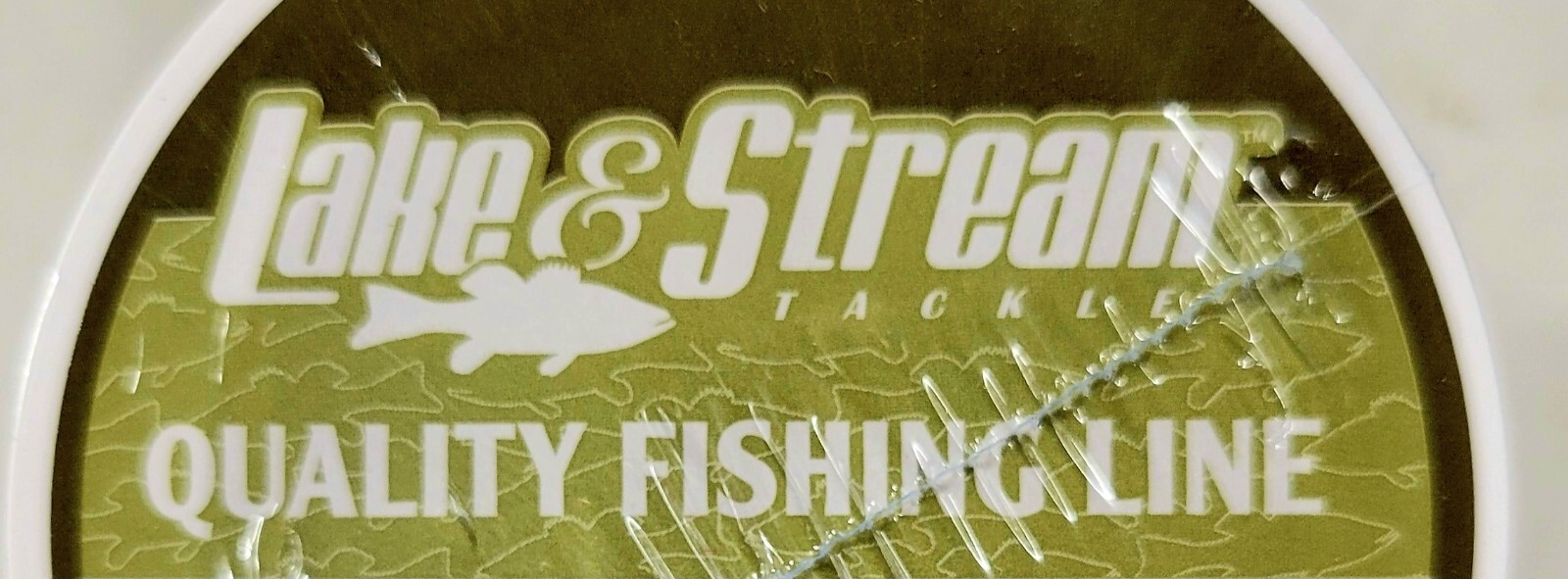 Lake & Stream Clear Blue Monofilament Line Bass, Crappie, & Panfish Fishing Line