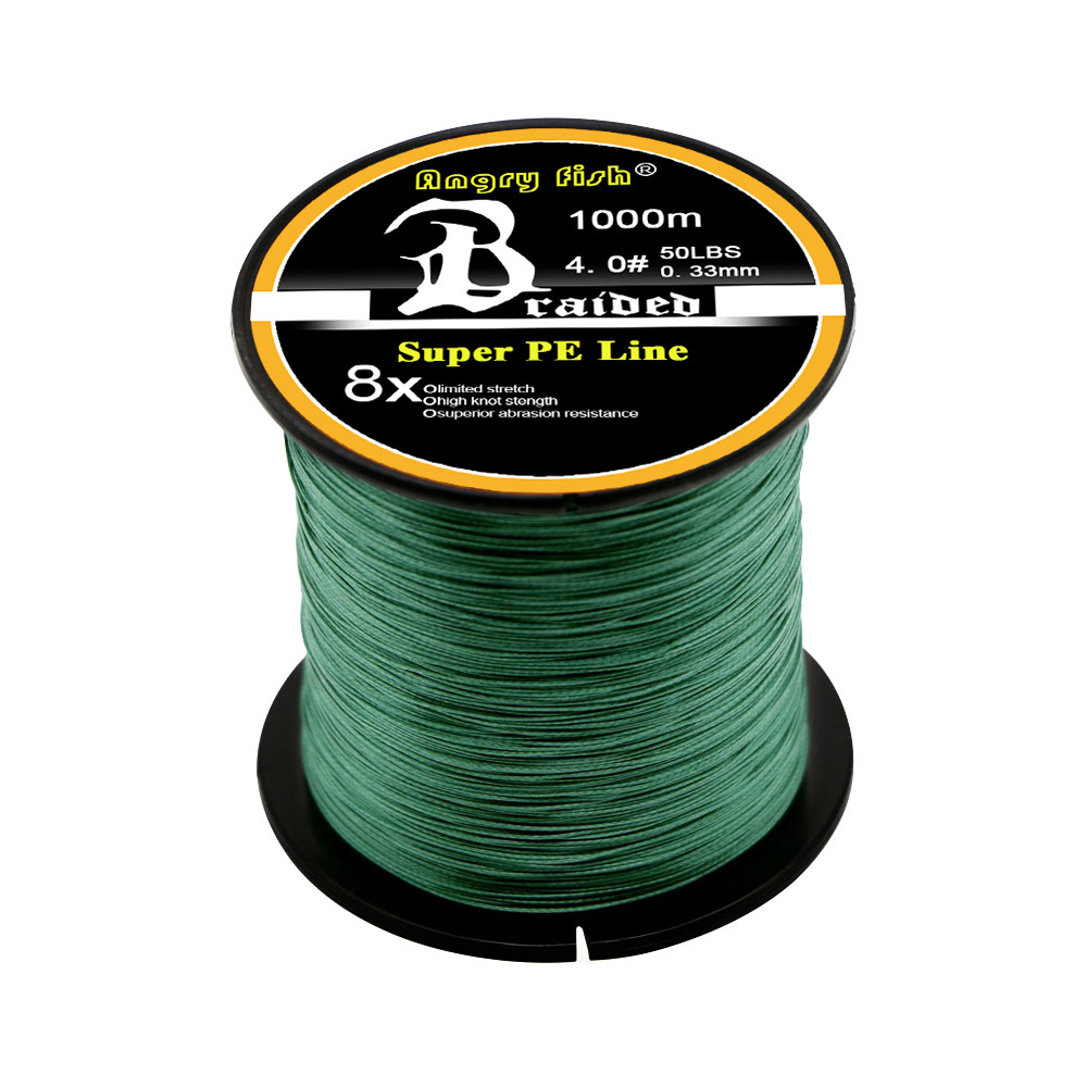 328/547/1093 Yards Super Strong PE Braided Fishing Line 4/8 Strands12-100LB