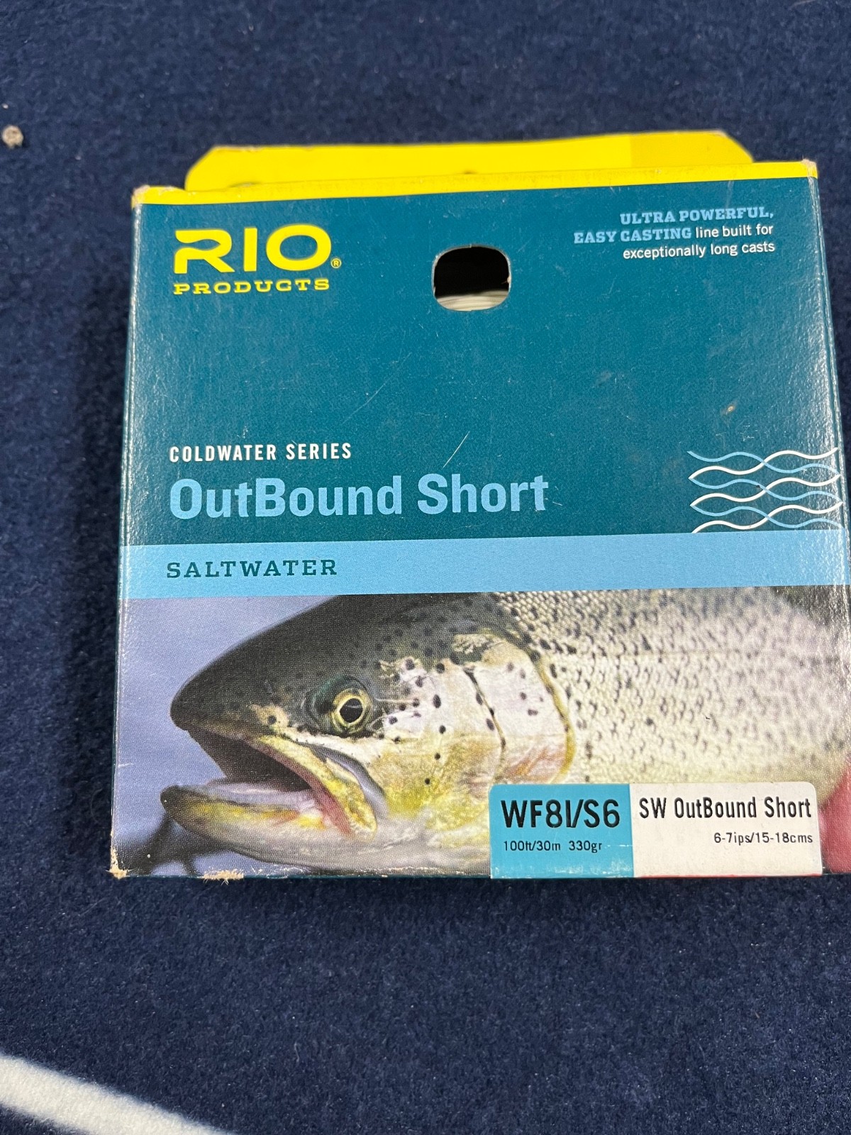 Rio Outbound Short Freshwater & Saltwater WF8I/S6 Fly Line Bass Snook