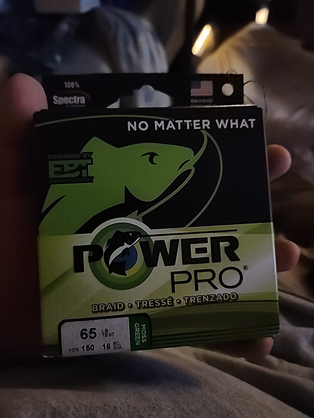 power pro fishing line braid 65lb 150yds moss green spool spectra fiber