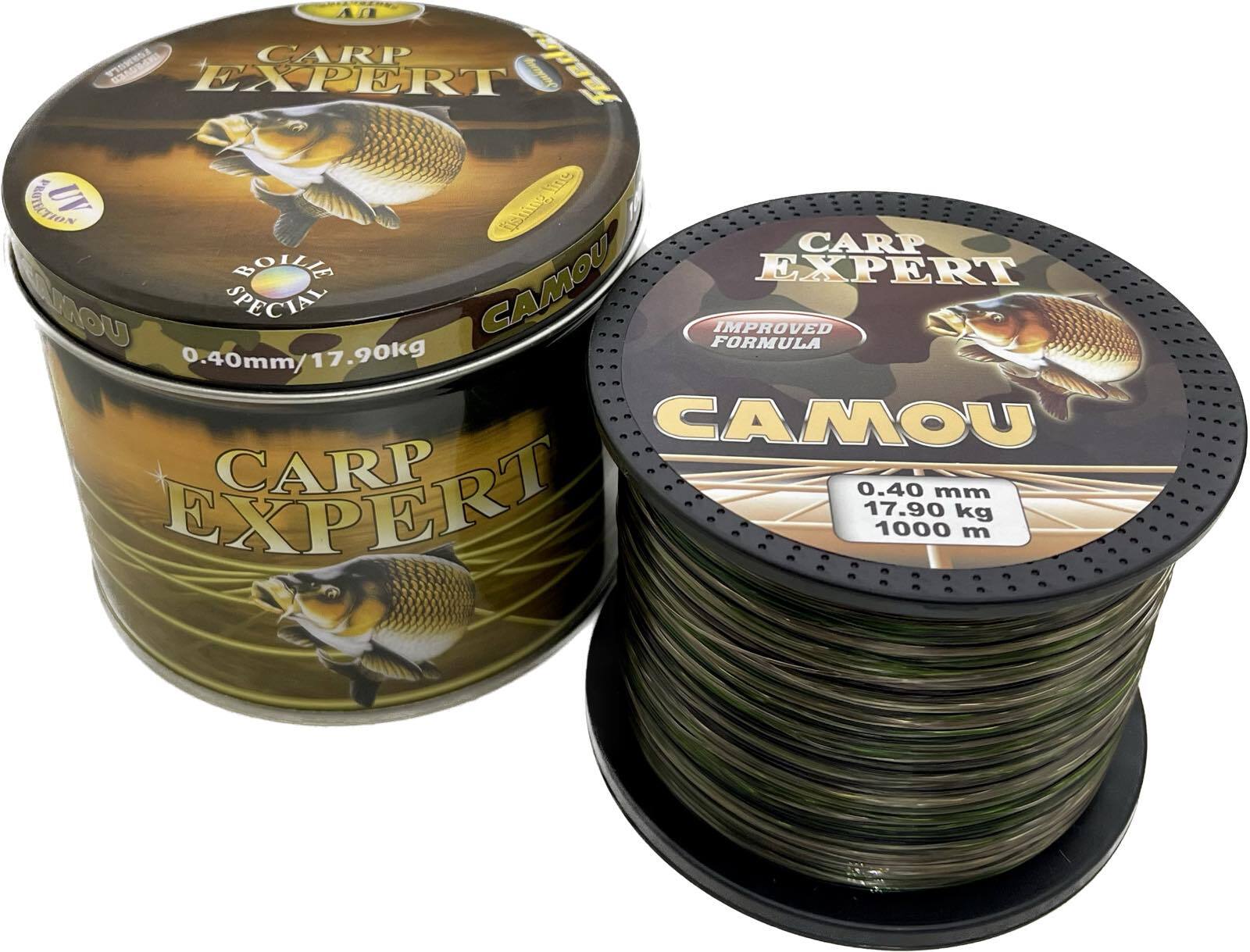 Carp Expert Camouflage Fishing Line 1100 yards / 1000 meters