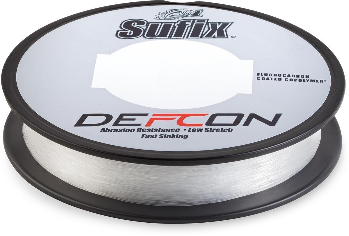 Defcon Fluorocarbon Fishing Line, Heavy-Duty Line with Extreme Abrasion Resis…
