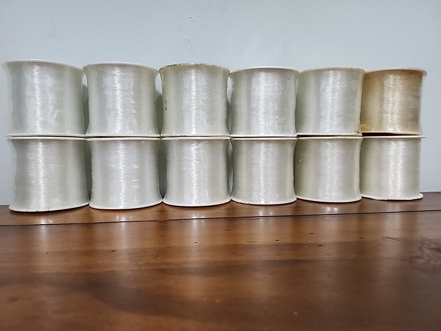 Genuine Walker Tackle 12 Spools Of Fishing Line 25lbs, 190 yards per roll