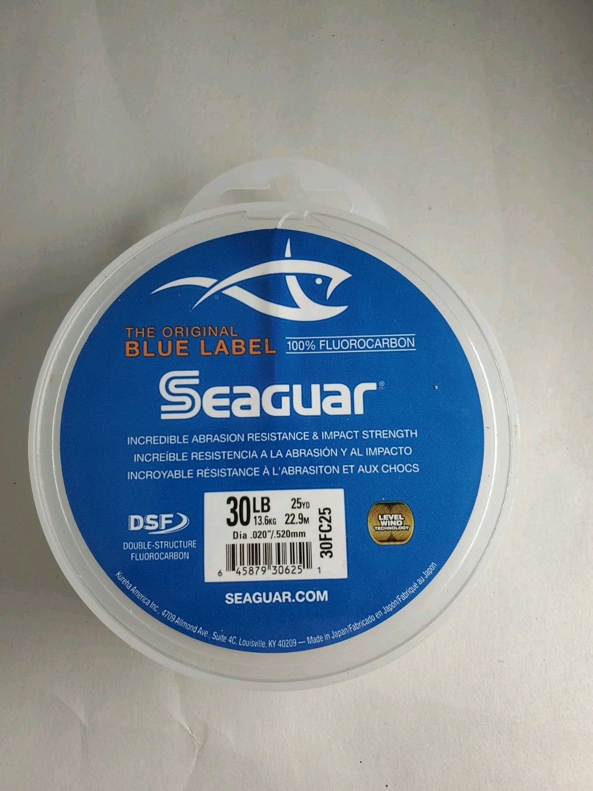 Seaguar Blue Label Leader – Clear (30FC25)