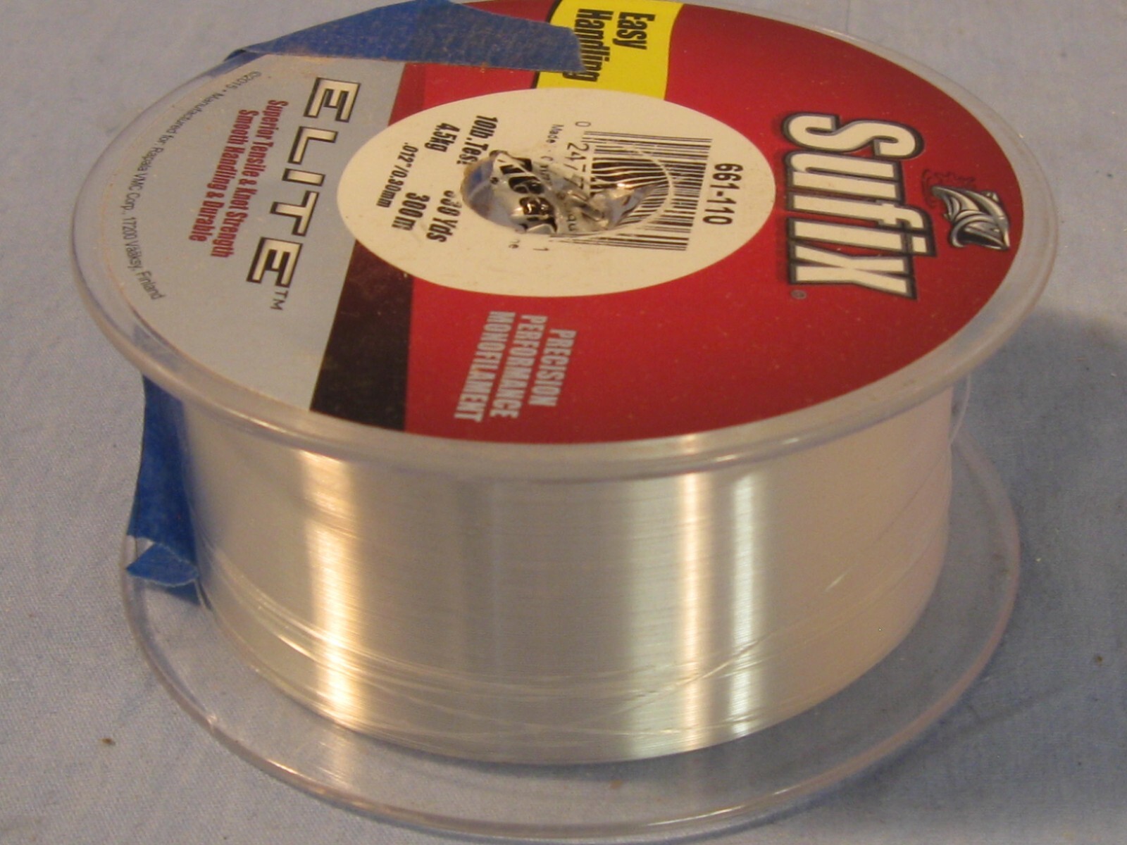Sufix Elite & Trilene XL Monofilament Fishing Line 330 yd 6 & 10lb Clear