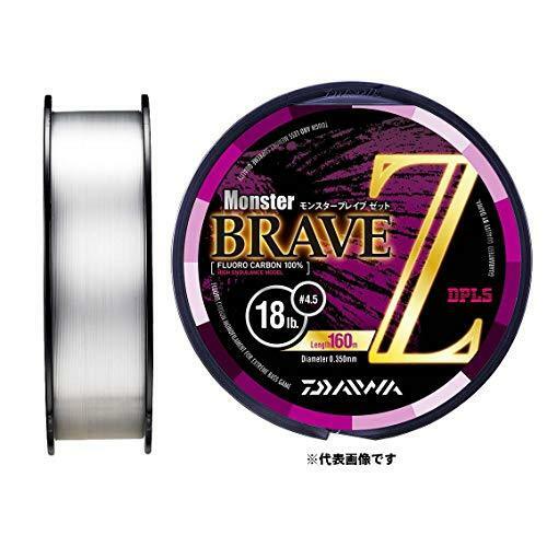 Daiwa Fluorocarbon Line Monster BRAVE Z 160m #3.5 14lb Clear Fishing Line New