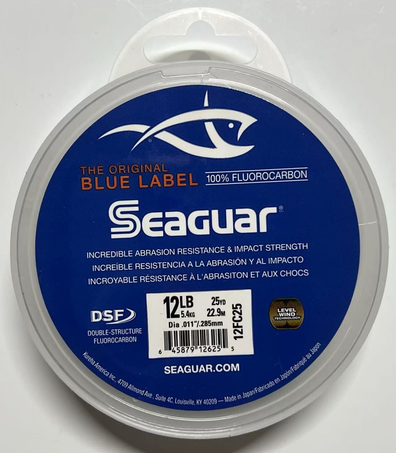 Seaguar Blue Label 100% Fluorocarbon Fishing Line Leader Lb / YDS – Select