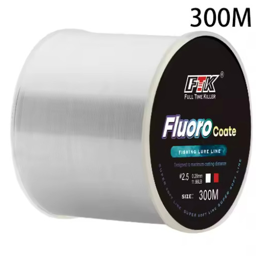 Fluorocarbon Coated Fishing Line 300M/500M
