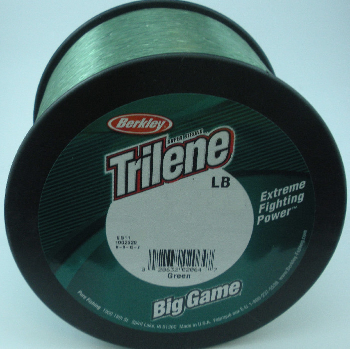 Berkley BG180-22 80 Lb Big Game Monofilament Line 1 Lb Spool Low Vis Green