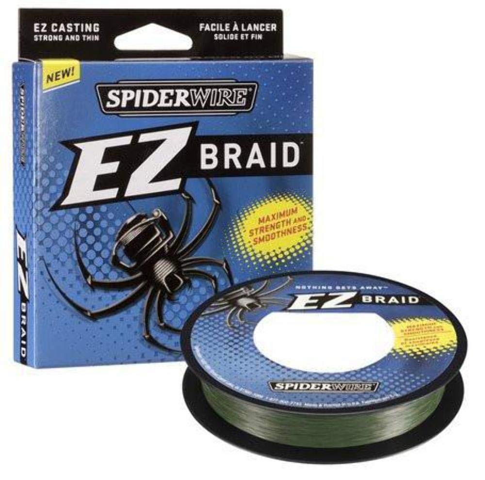 EZ Braid™ Superline, Moss Green, 20lb | 9kg, 300yd | 274m Braided Fishing Lin…