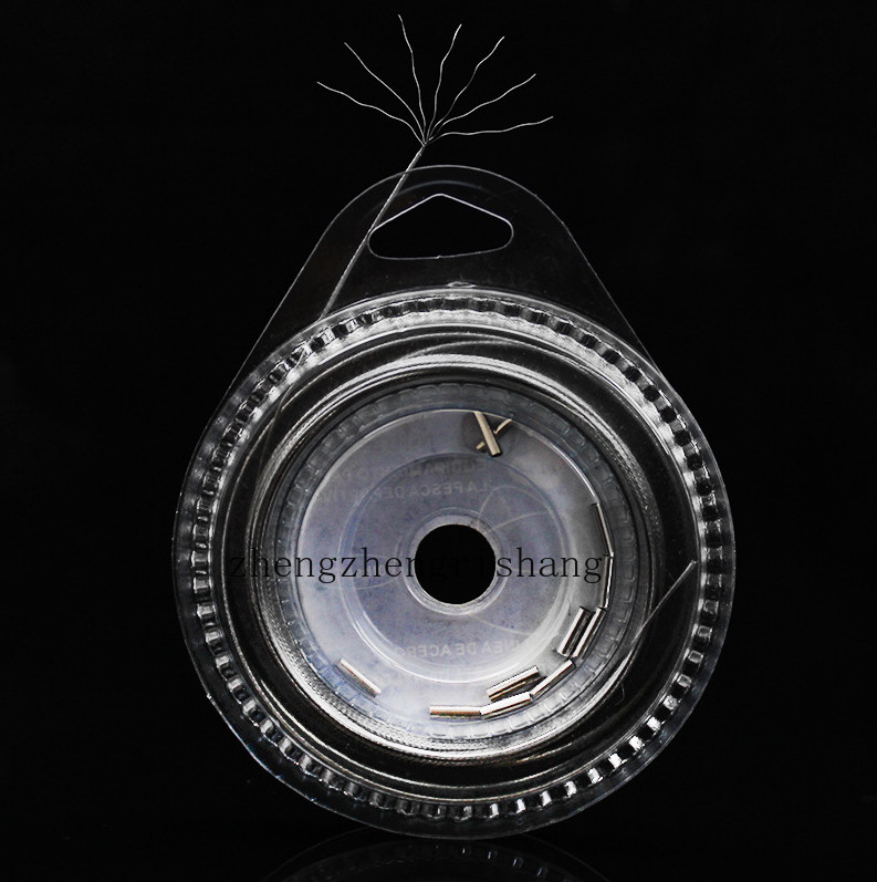7 Strands Steel Weave Wire Fishing Leader Line Nylon Coated Anti Corrosion Line