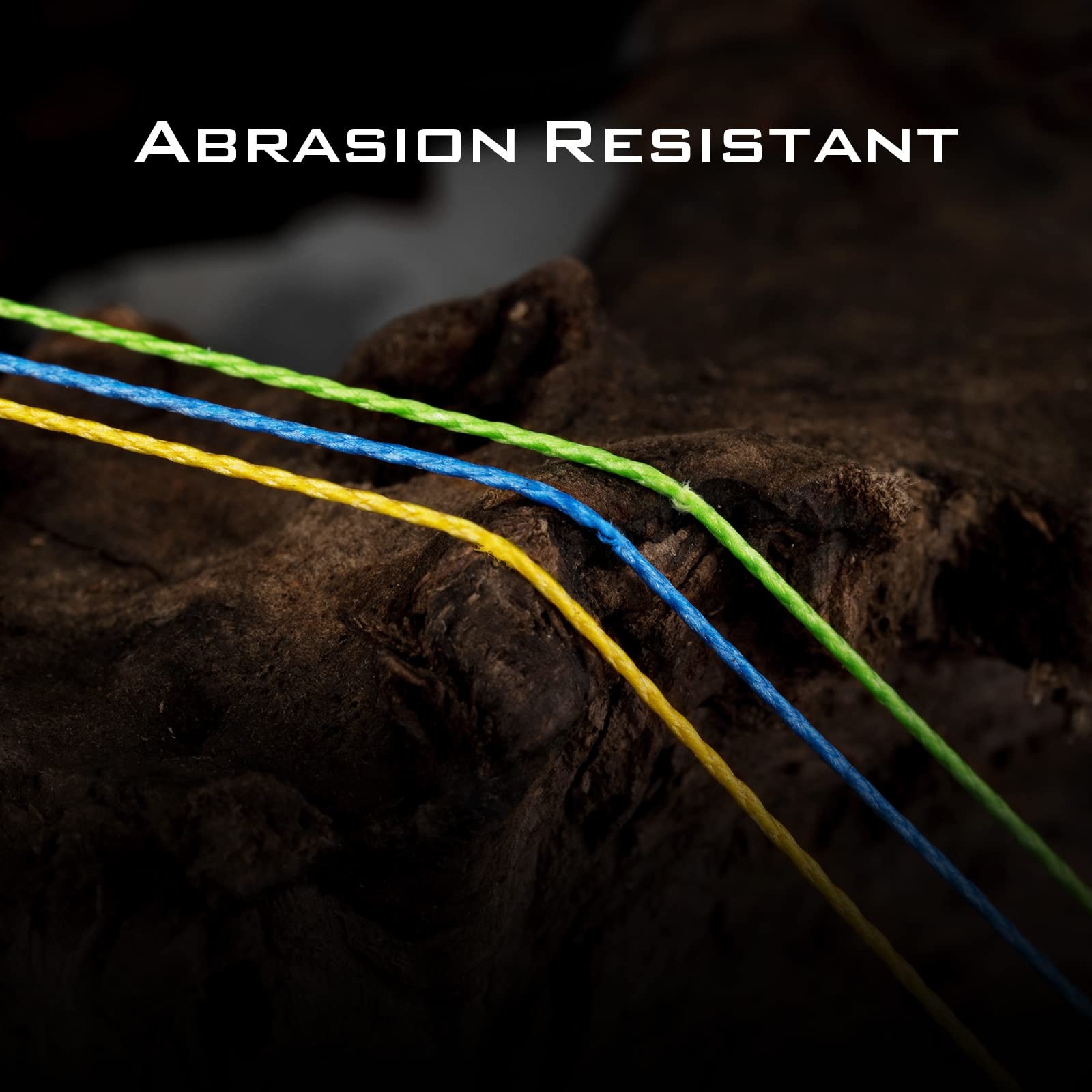 SuperPower Braided Fishing Line Abrasion Resistant Braided 30LB X4-Low-Vis Gray