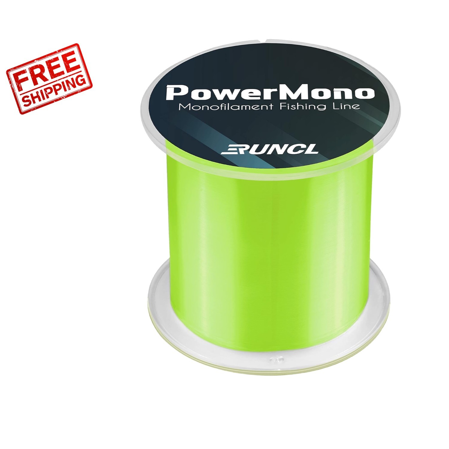 PowerMono Fishing Line – 5LB, 300Yds with Shock Absorption & Visibility Options