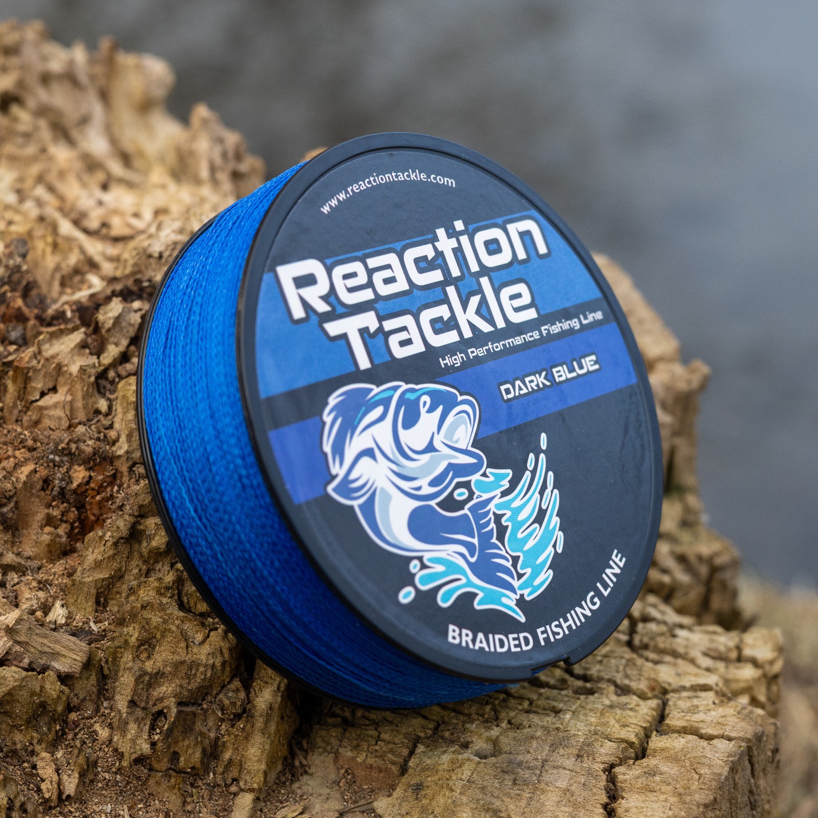 Reaction Tackle High Performance Braided Fishing Line / Braid – Dark Blue