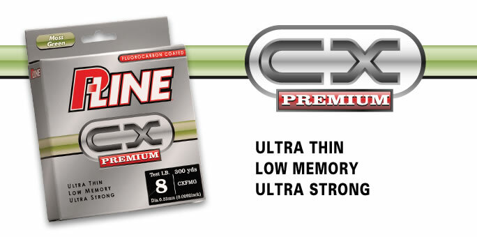 P-Line CX Premium Co-Polymer Fishing Line 300 yds – Choose Size / Color