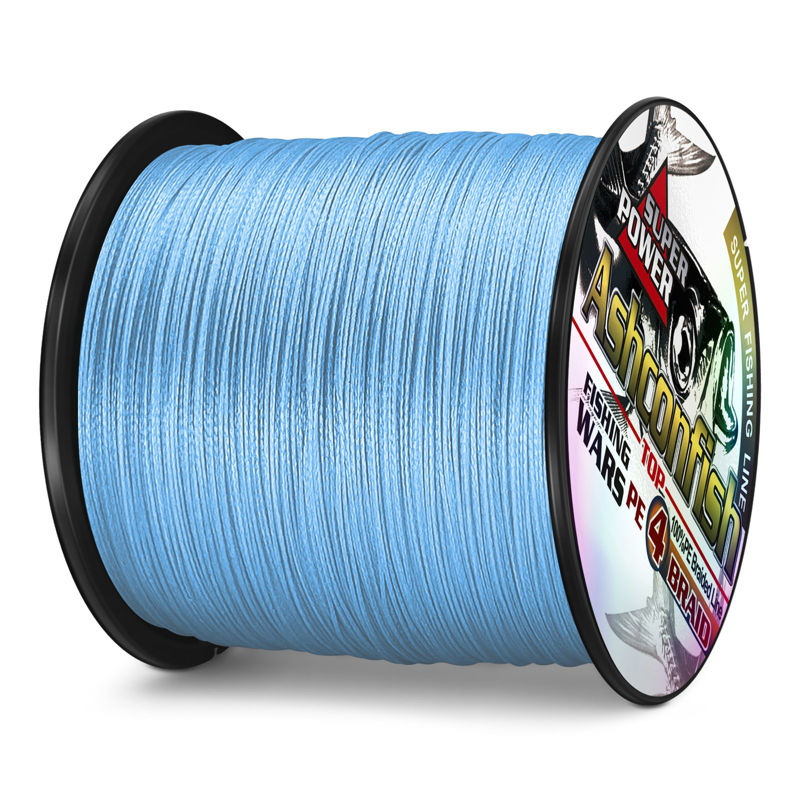 Ashconfish 300m/328yds Braided Fishing Line 6lb-100lb Extreme Braid Multi colors