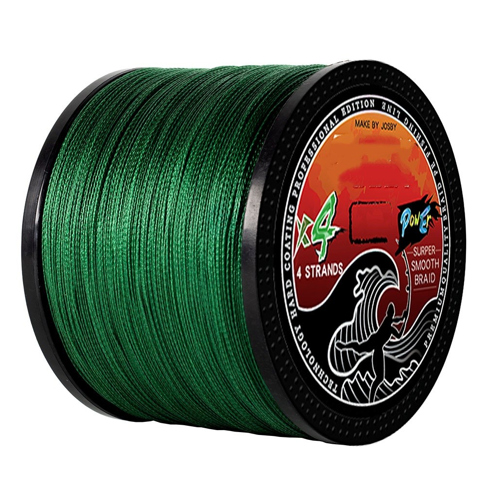 4Strands Fishing Line 300m/500m/1000m Braided PE Fishing Line – Strong & Durable