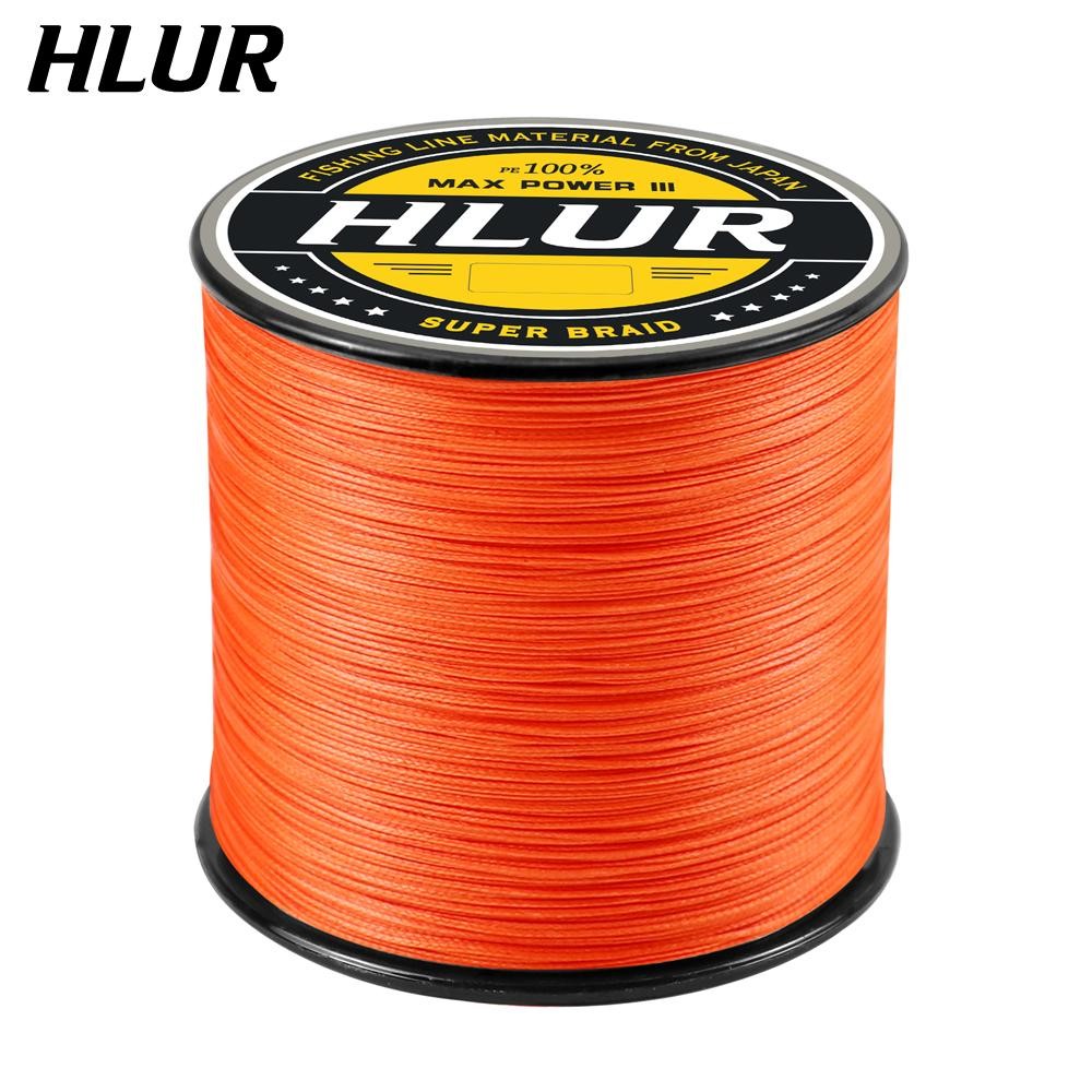 Hlur 8 Strands Braided Fishing Line 300m 500m 1000m X8 Multifilament Pe Line Mul