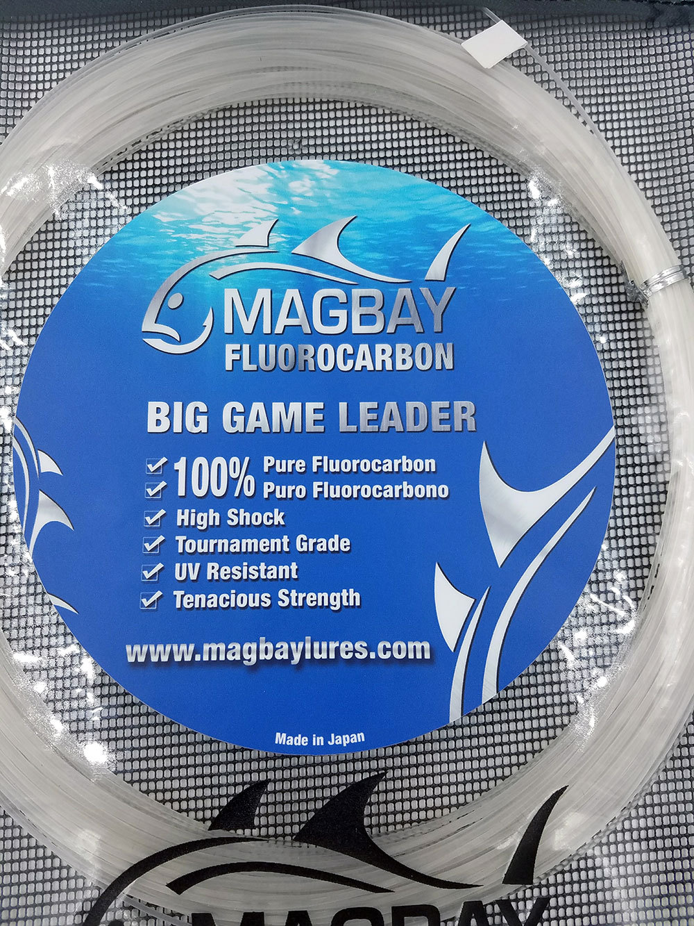 100% FLUOROCARBON BIG GAME FISHING LEADER 150 lb 30M Coil (33 Yds)