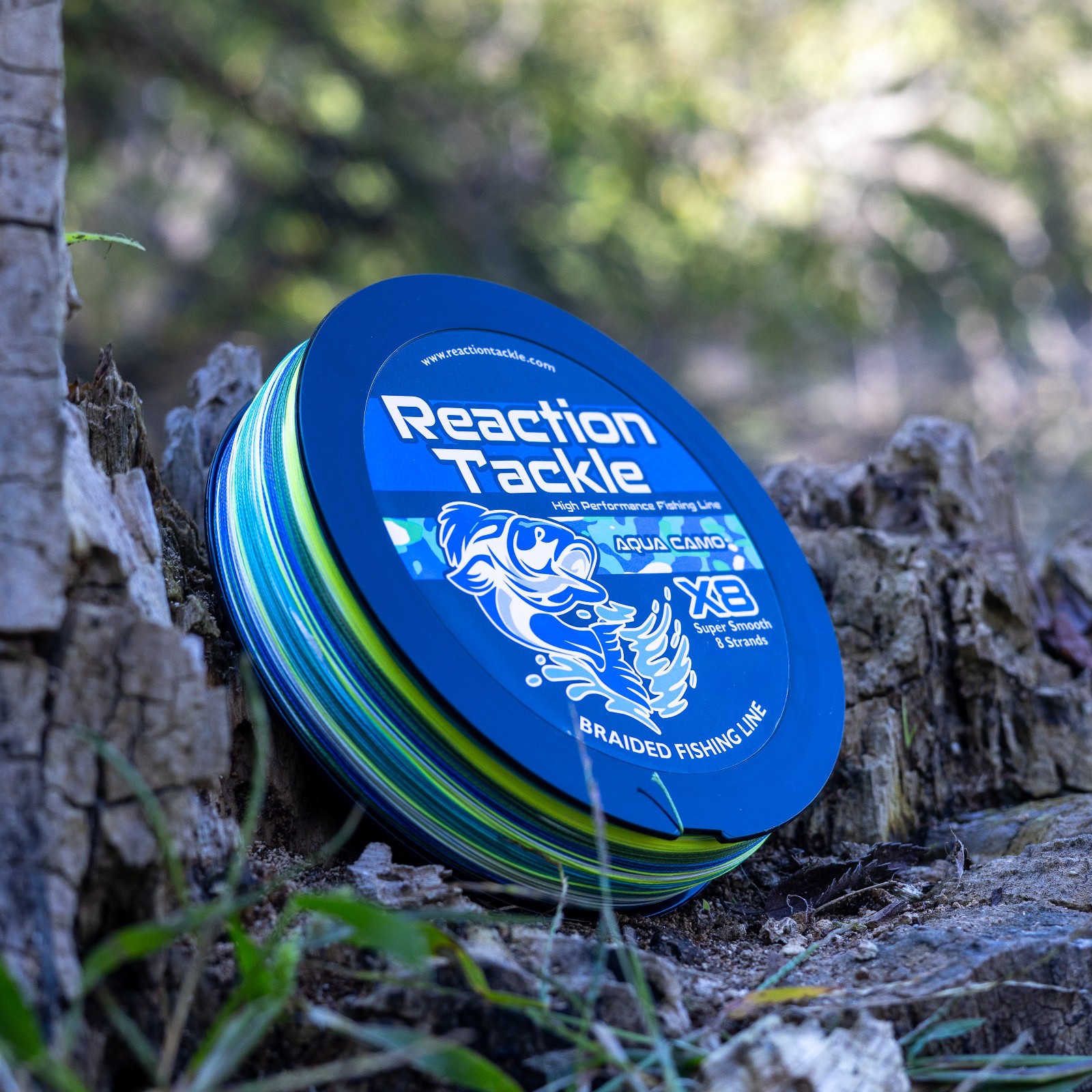 Reaction Tackle Pro Grade 8 Strand Braided Fishing Line Saltwater or Freshwater