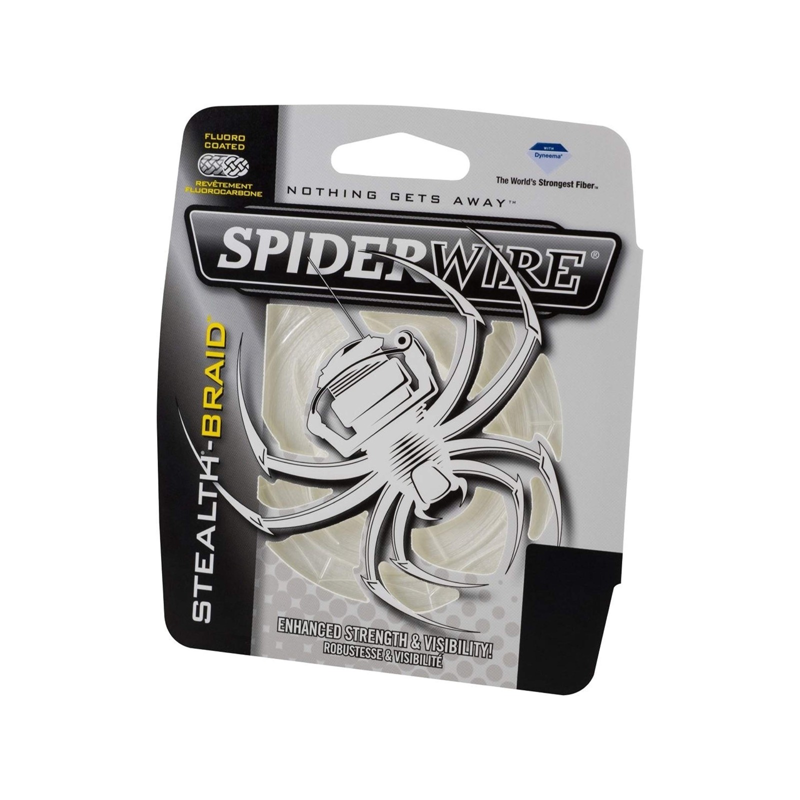 Spiderwire ProSpec Chrome Fluorocarbon Leader Line, 6lb, 125yd