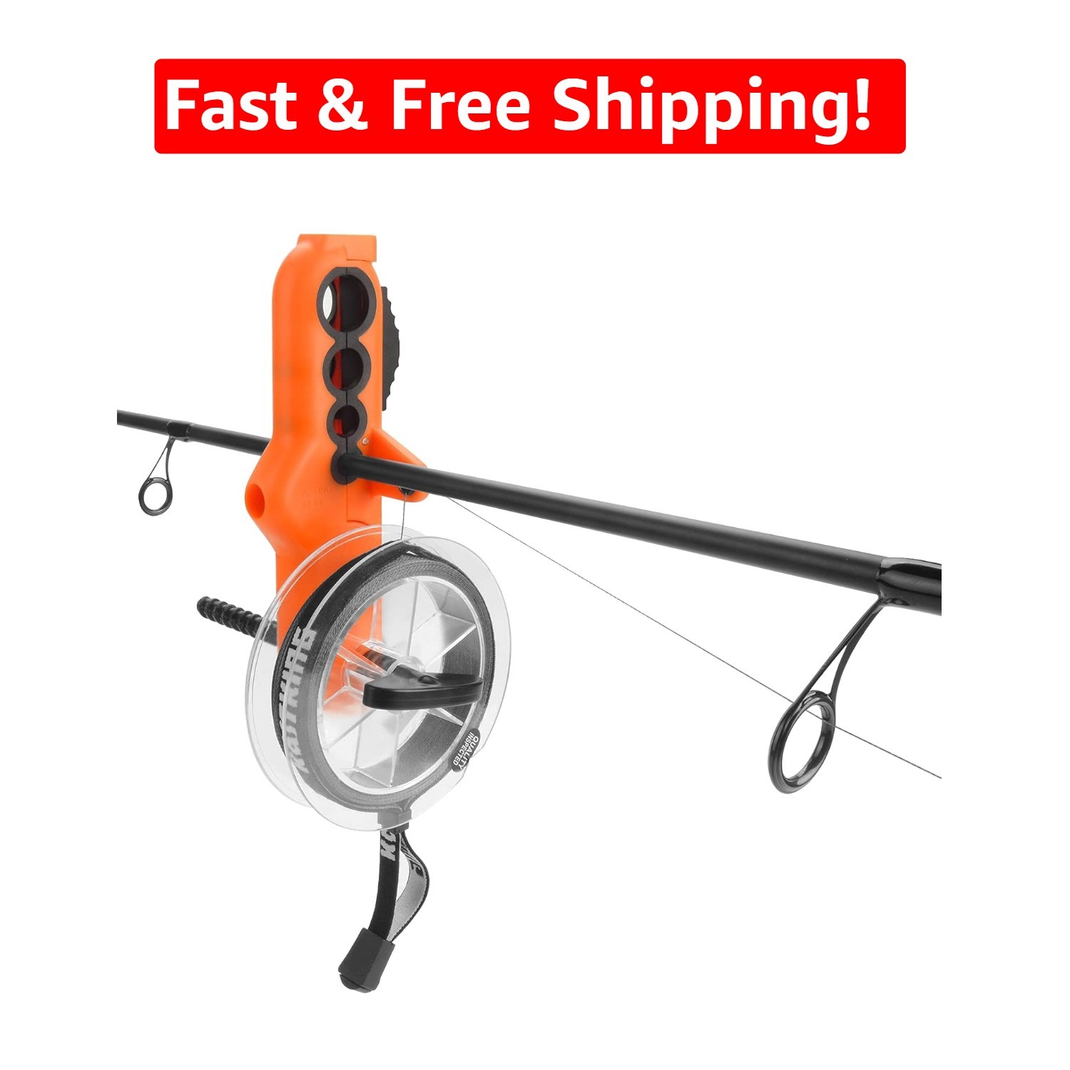 Patented Radius Line Spooler – Compact Tool for Twist-Free Fishing Lines