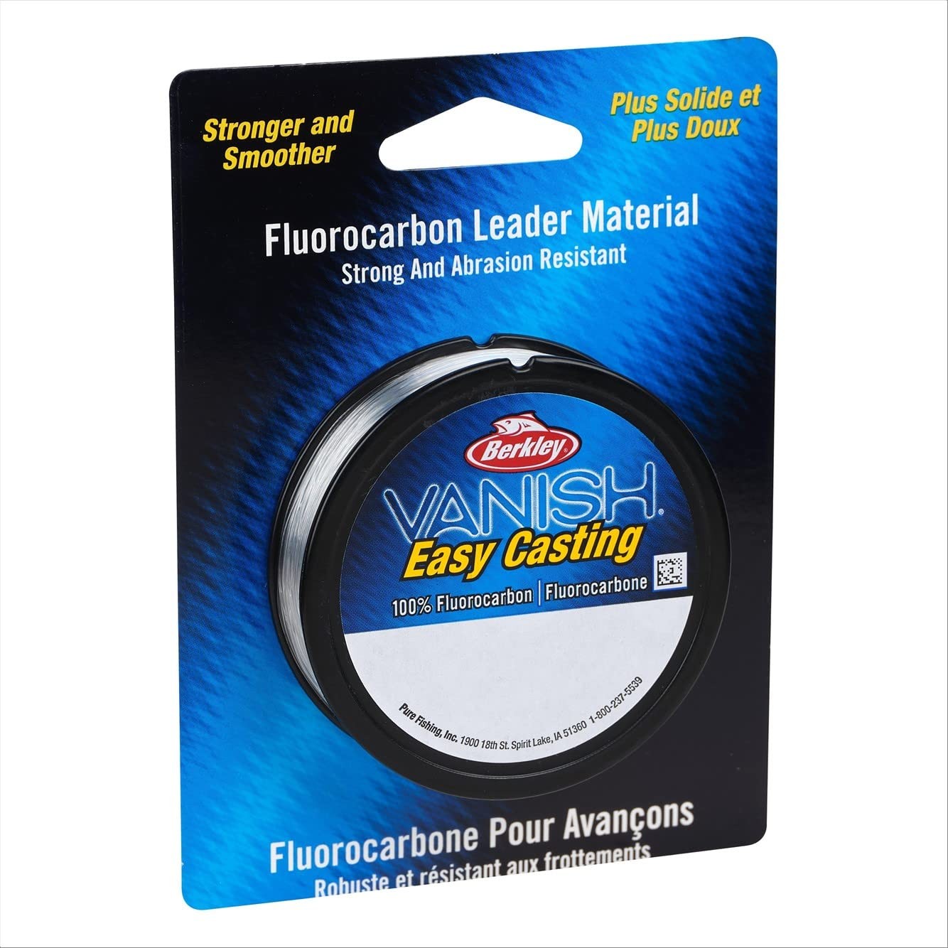 Berkley Vanish Fluorocarbon Fishing Line and Leader Material 3/4 lb Test