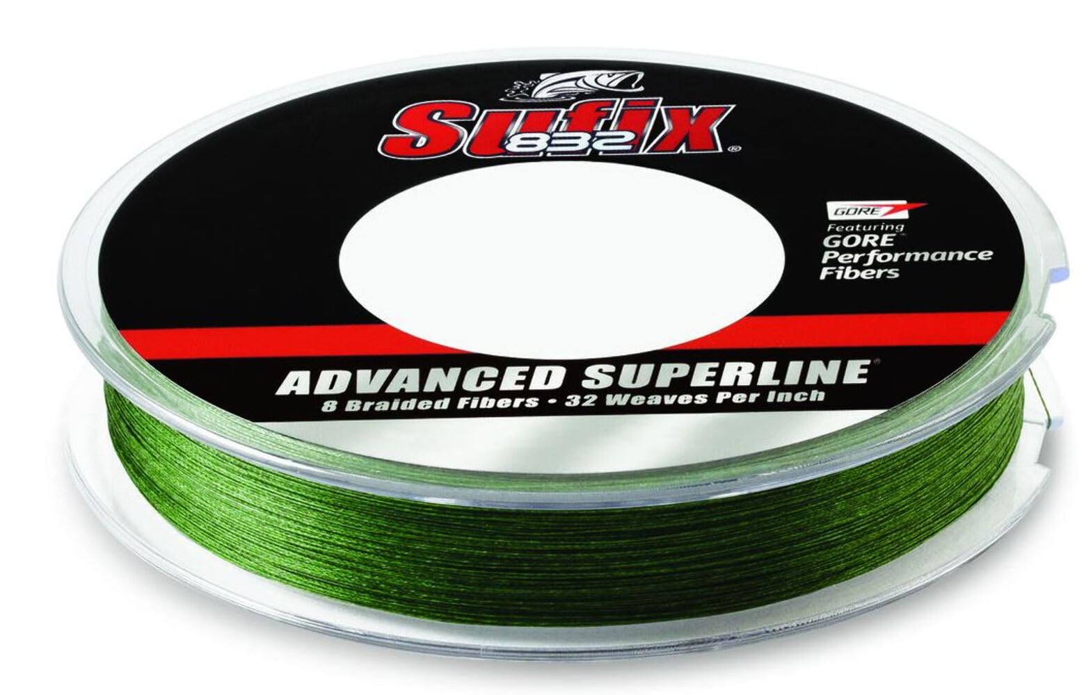 Sufix 832 15lb Low Vis Green Fishing Braid Line 300 Yards Durable Strength