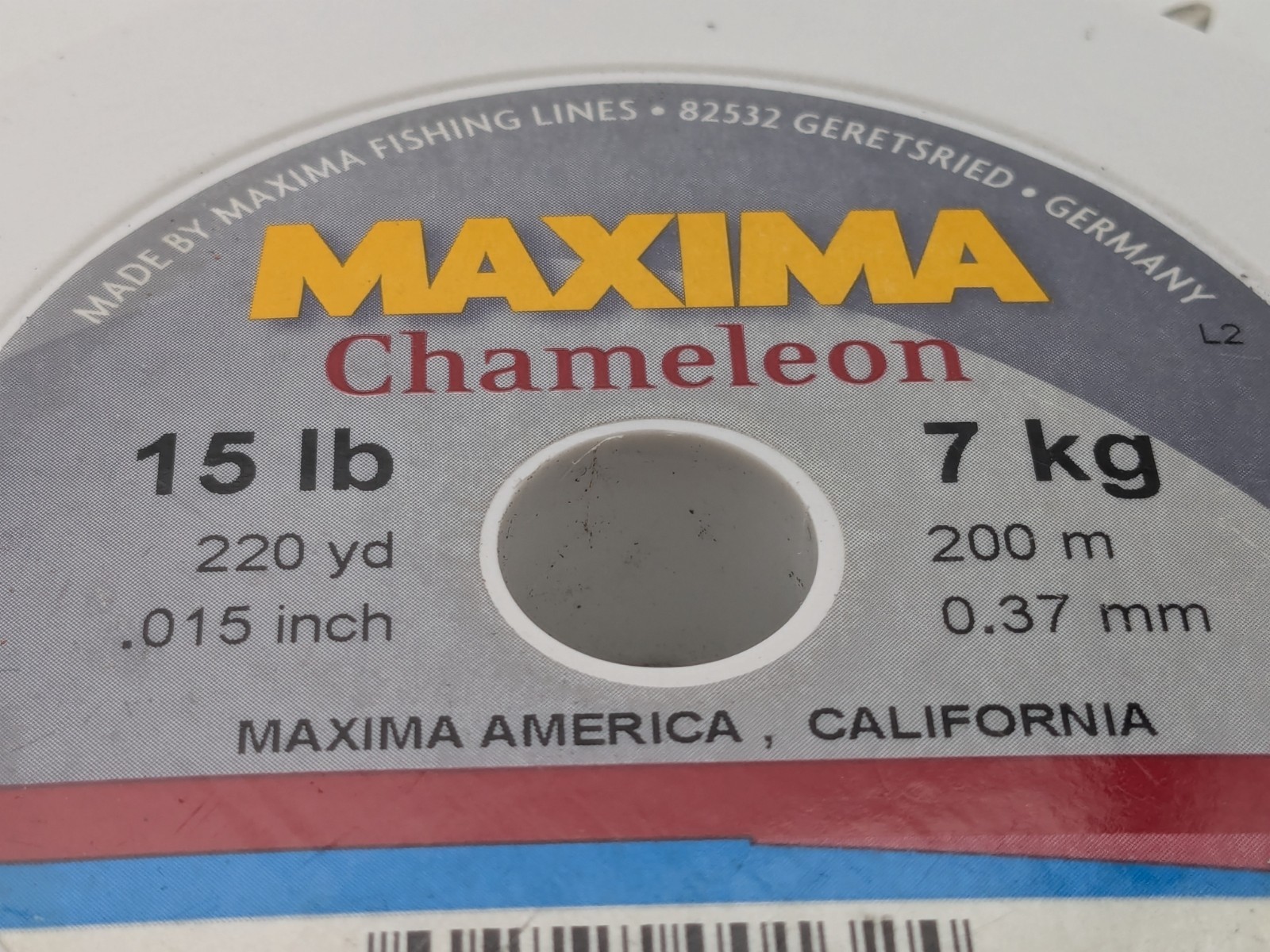 Maxima Chameleon & Ultragreen Monofilament Fishing Line Lot 12lb 15lb