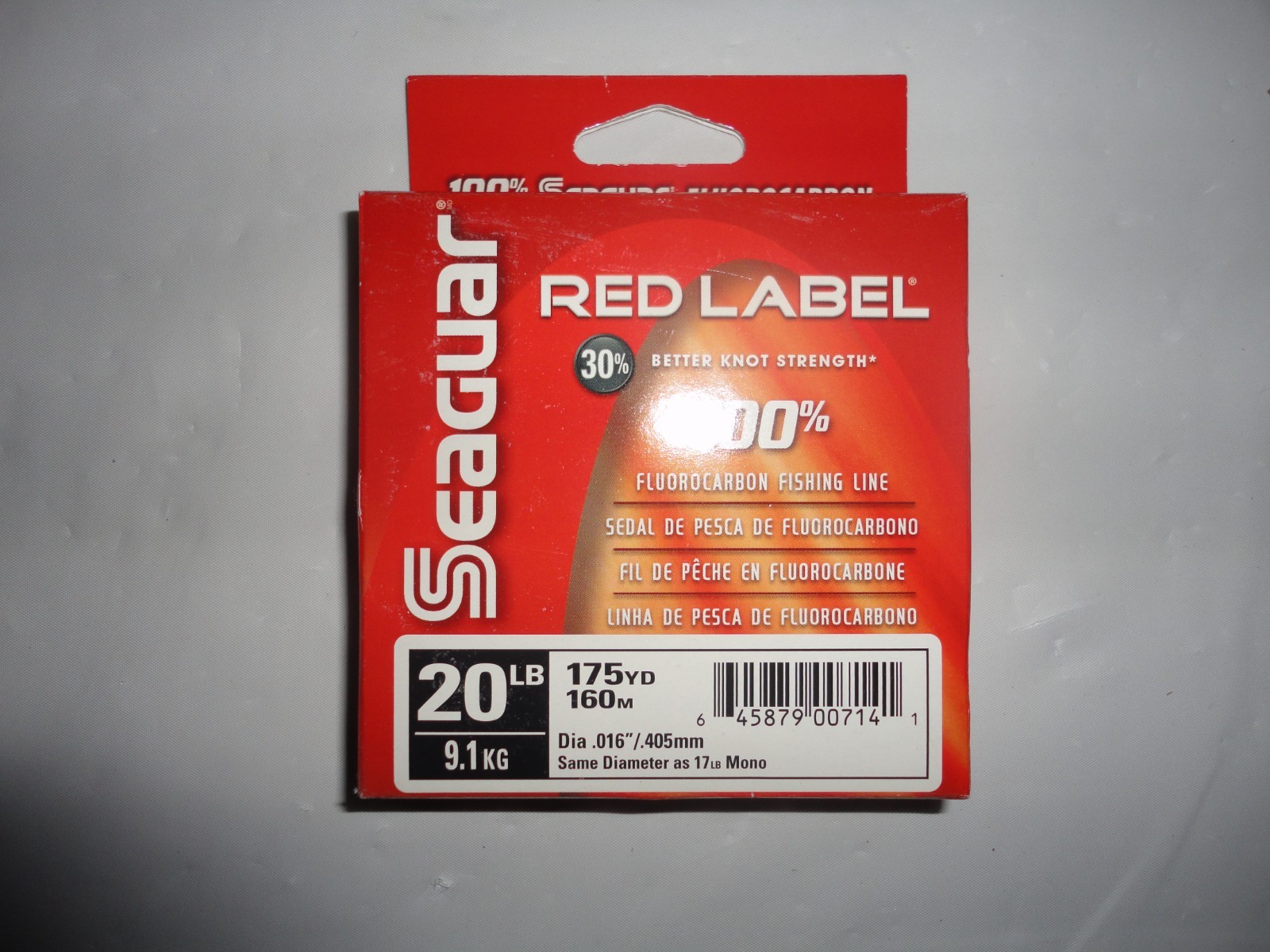 Seaguar- Red Label 100% Fluorocarbon 20lb., 175yd.