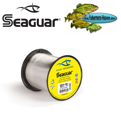 Seaguar INVIZX Fluorocarbon – 10LB Test – BULK 600 Yard Spool ( 10VZ600 )