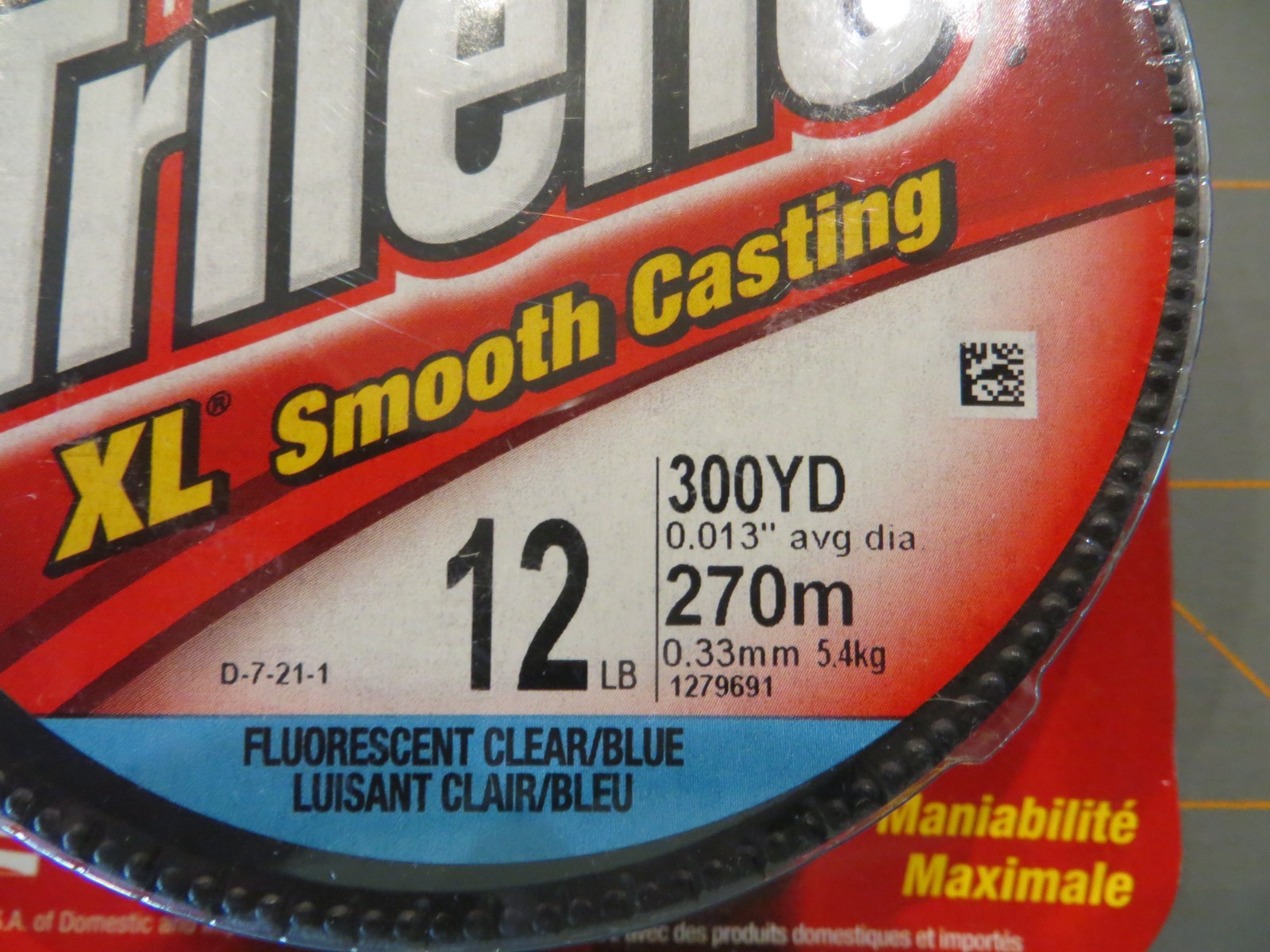 Berkley Trilene XL – 12lb – 300 Yds