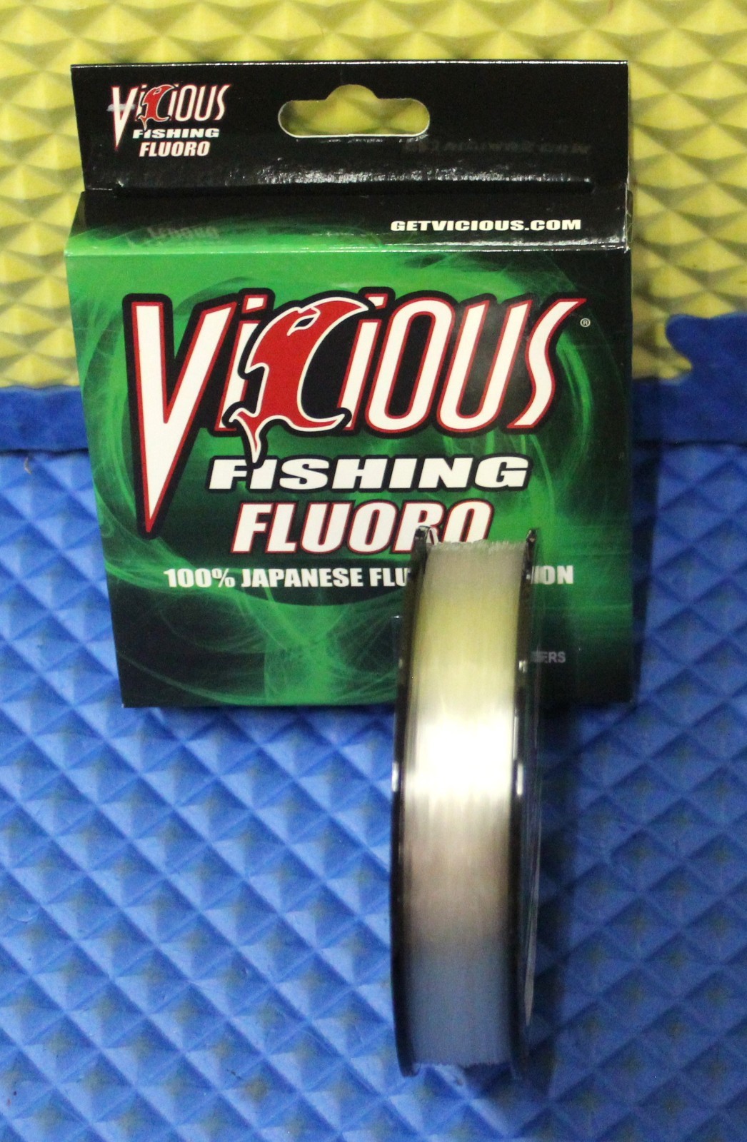 Vicious Fishing Fluoro 100% Fluorocarbon 200yds Lo-Vis-Clear CHOOSE LINE WEIGHT!