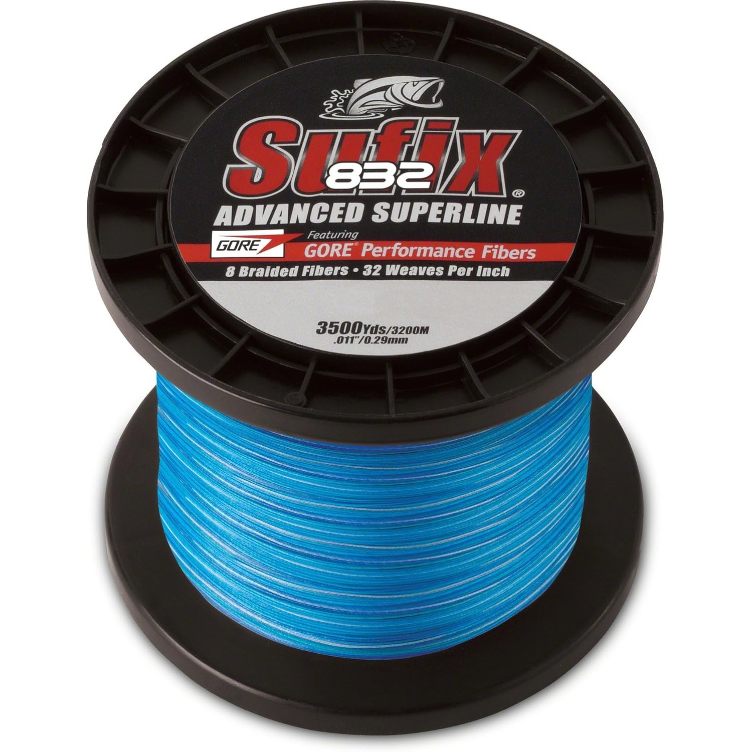 Sufix 832 Advanced Superline Braid Coastal Camo Fishing Line – 3500 Yds