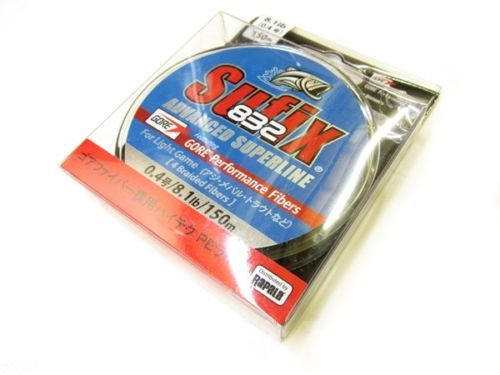 RapalaSufix 832 ADVANCED SUPER PE LINE Light Game 150m 4 Braided Line