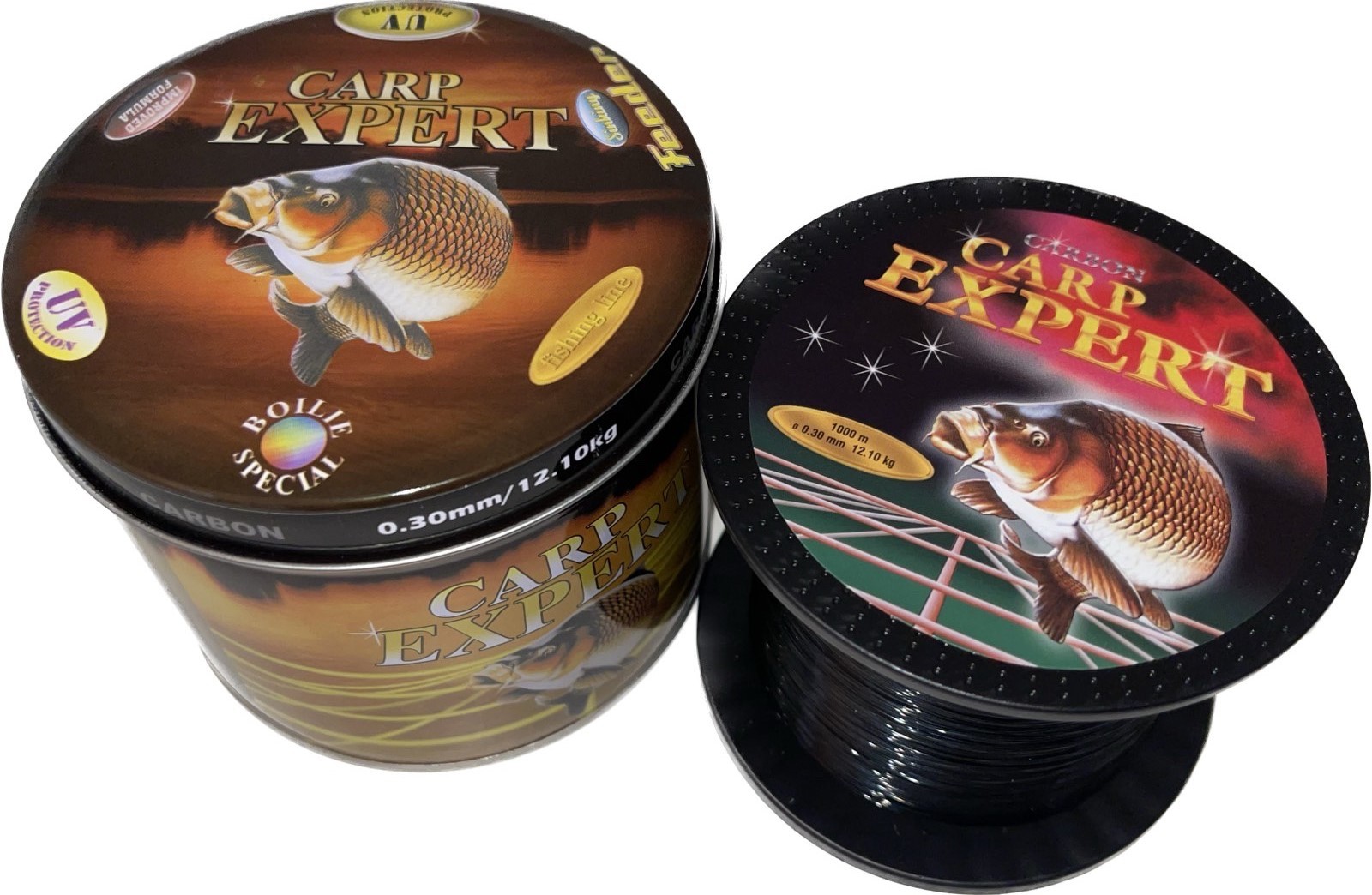 Carp Expert Carbon Black Fishing Line 1100 yards / 1000 meters
