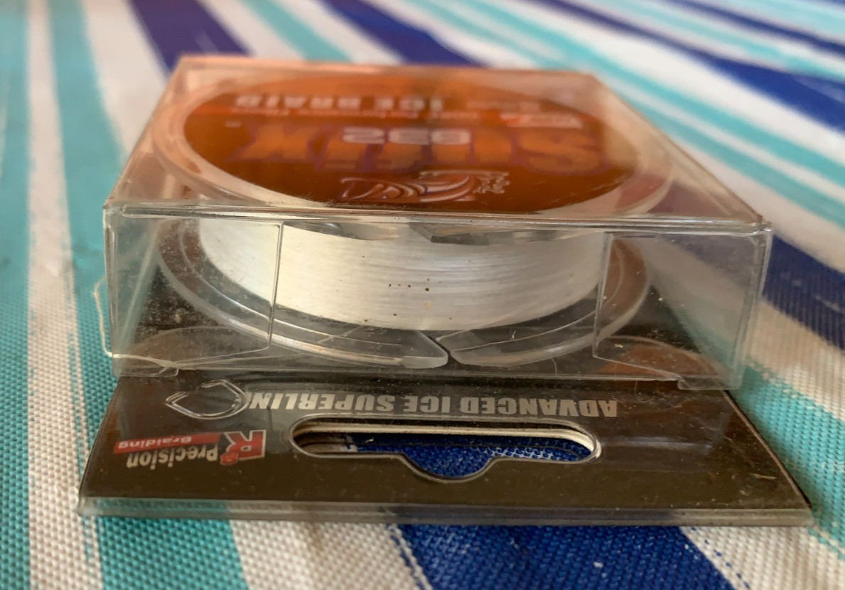 Sufix 832 Ice Braid 4 lb. Test 50 yds .004″ dia. Fishing Line 671-004GH