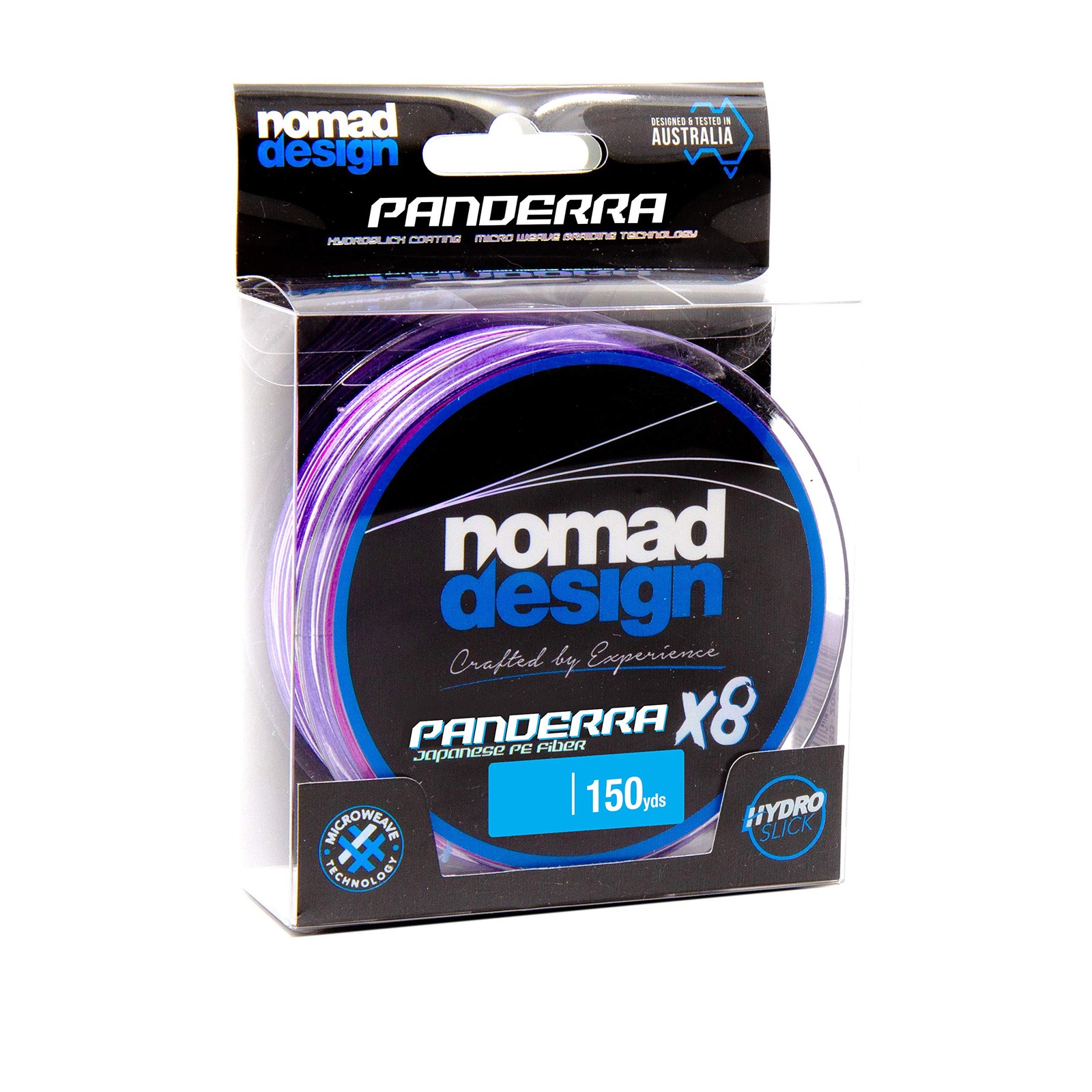 PANDERRA 150yds Multicolor X8 Braided Fishing Line Premium Quality PE Fiber