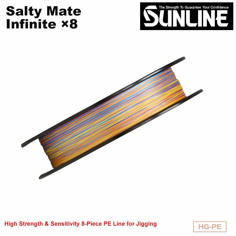 SALTYMATE INFINITIVE x8 – SUNLINE Braid Line PE Line made in japan