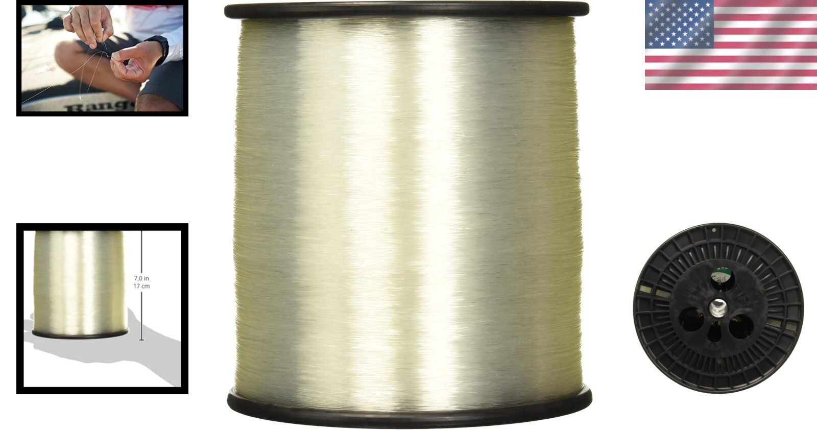 Trilene Big Game 130lb Monofilament Fishing Line – 1350 Yards Clear Strength