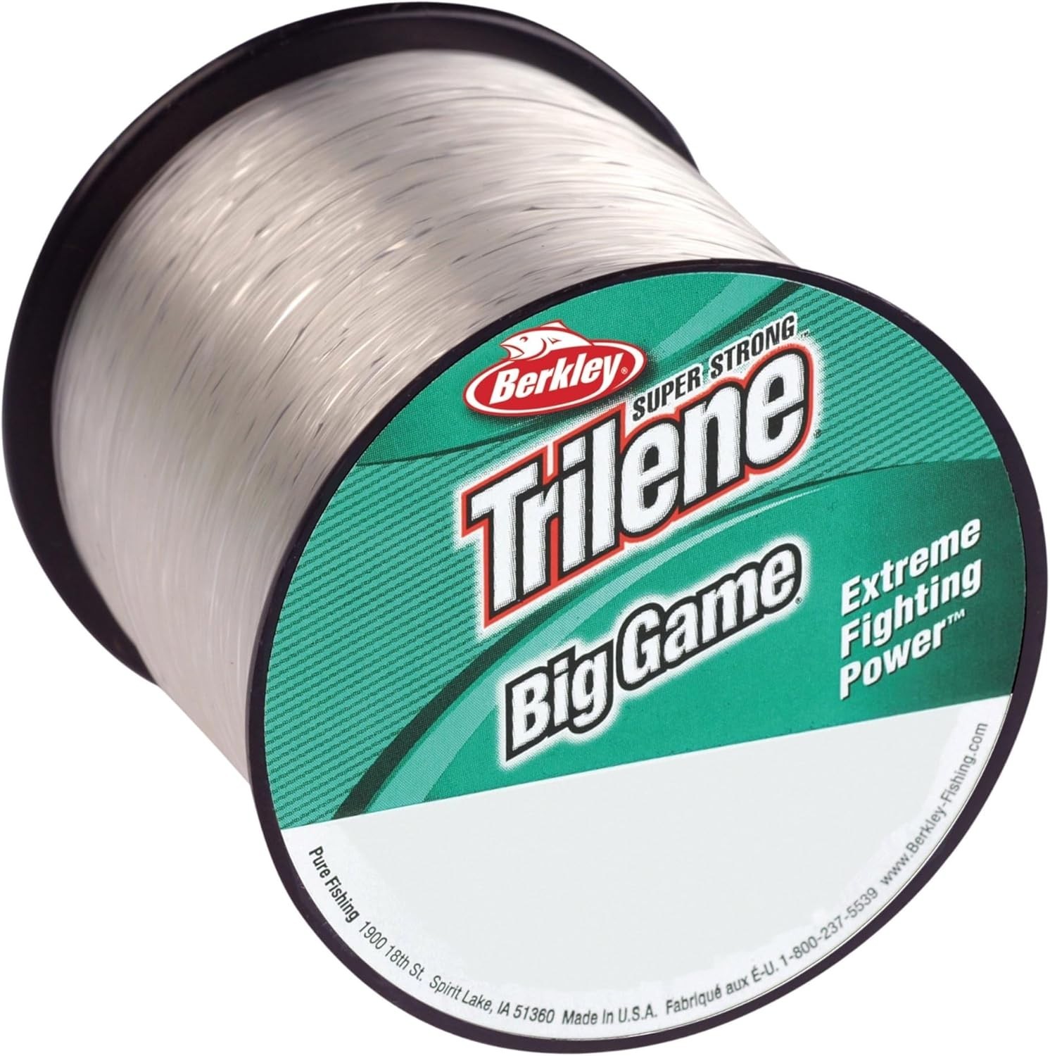 Trilene Monofilament Fishing Line – 900yd of 15lb Strength for Big Game